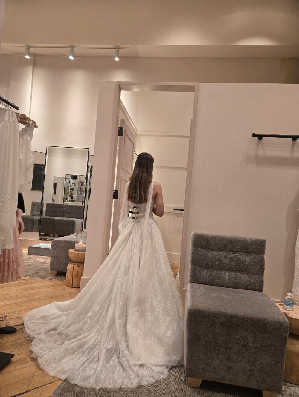 Jenny Yoo Miriam Bridal Gown By Anthropologie - Picture 15 of 16